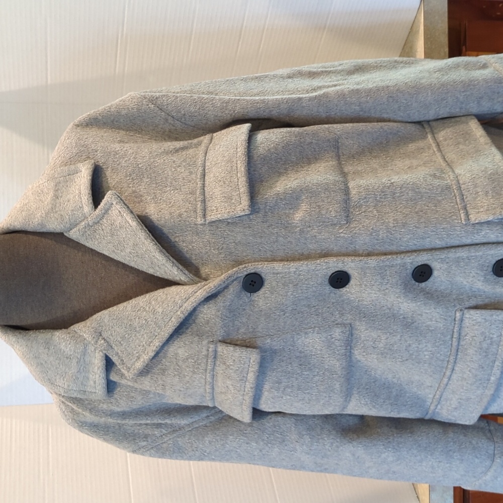Sanctuary Light Gray Tailored Jacket. Size Medium Evereve
